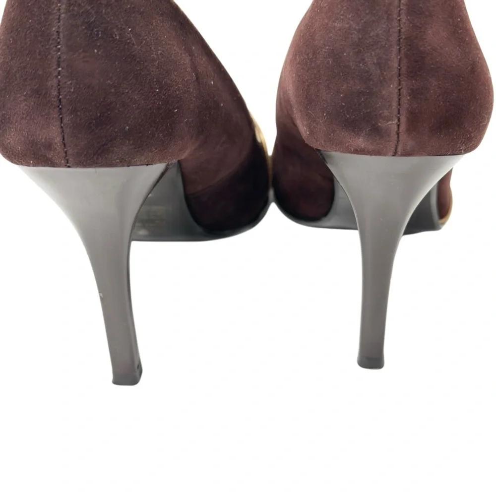 Bakers Carley Brown and Tan Stiletto Pumps